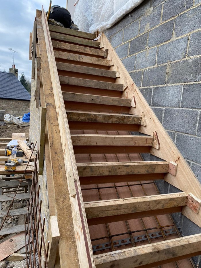 Reinforced concrete works detail